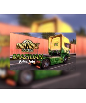 Euro Truck Simulator 2 - Brazilian Paint Jobs Pack DLC Steam Key GLOBAL